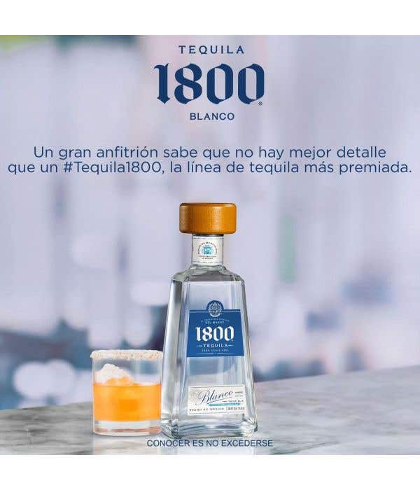 TEQUILA 1800 BLANCO 700 ML