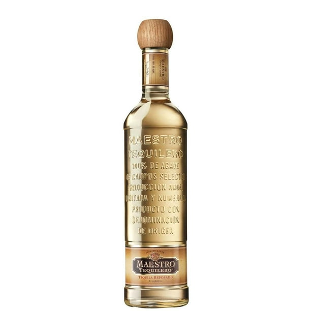 TEQUILA MAESTRO TEQUILERO REPOSADO 700 ML  