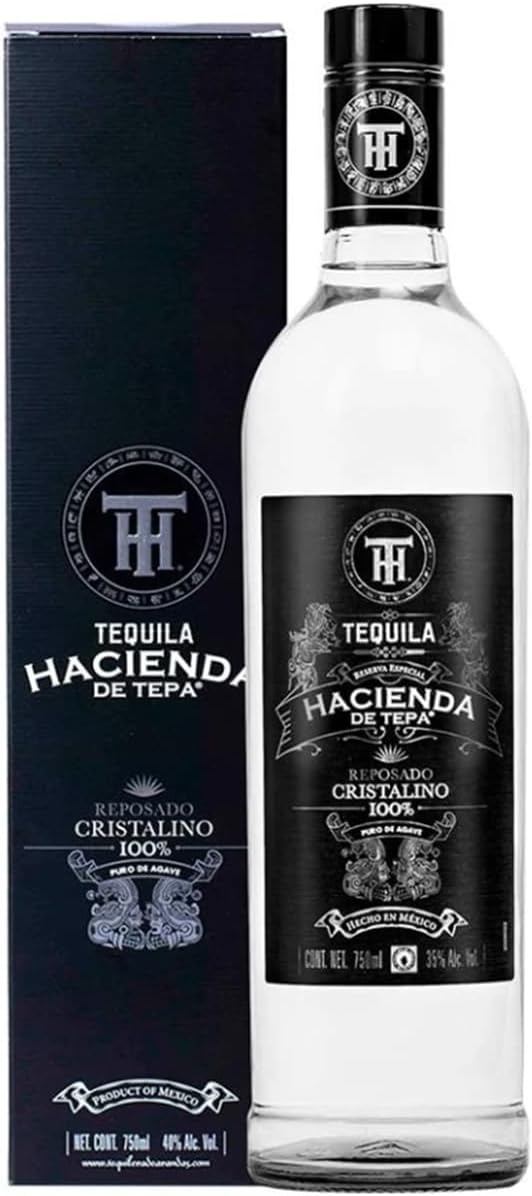 TEQUILA HACIENDA TEPA CRISTALINO 750 ML