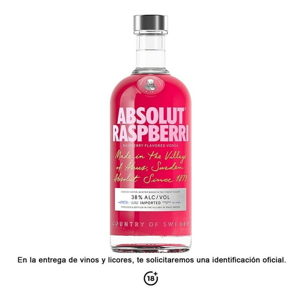 VODKA ABSOLUT RASPBERRI 750 ML