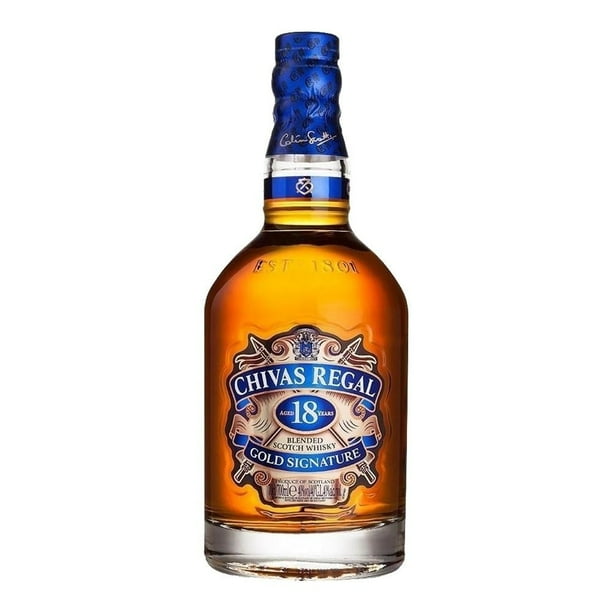 WHISKY CHIVAS REGAL 18 AÑOS 750 ML 