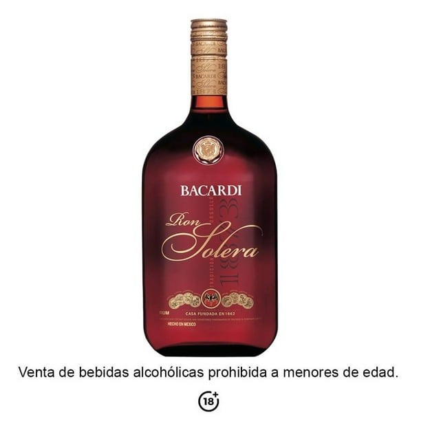 RON BACARDI SOLERA 750 ML  