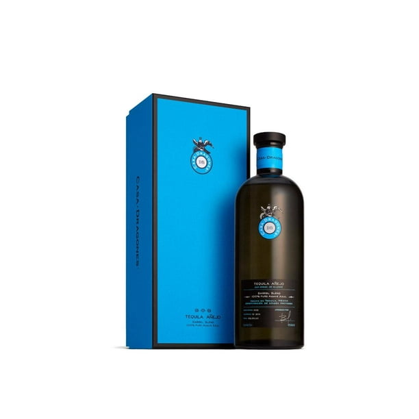 TEQUILA CASA DRAGONES AÑEJO 750 ML