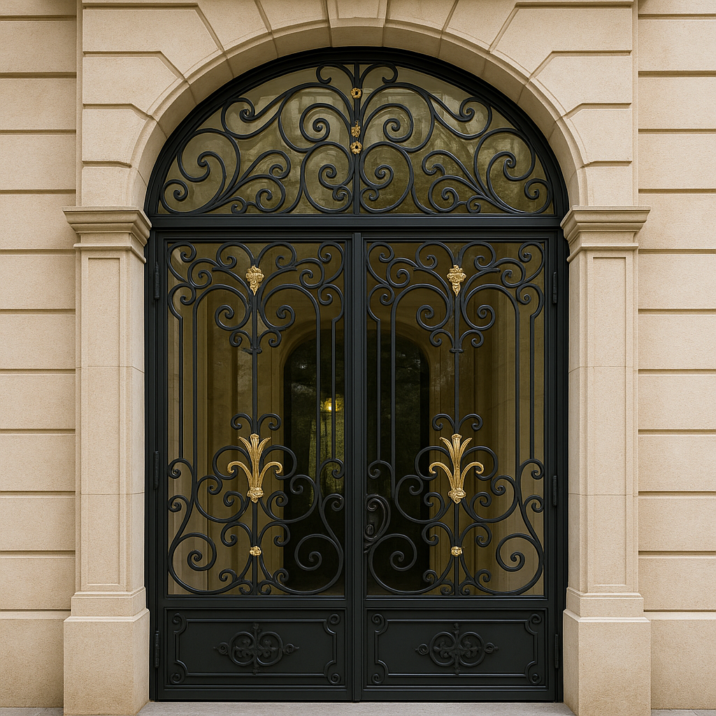 Ferforje Bina Giriş Kapısı