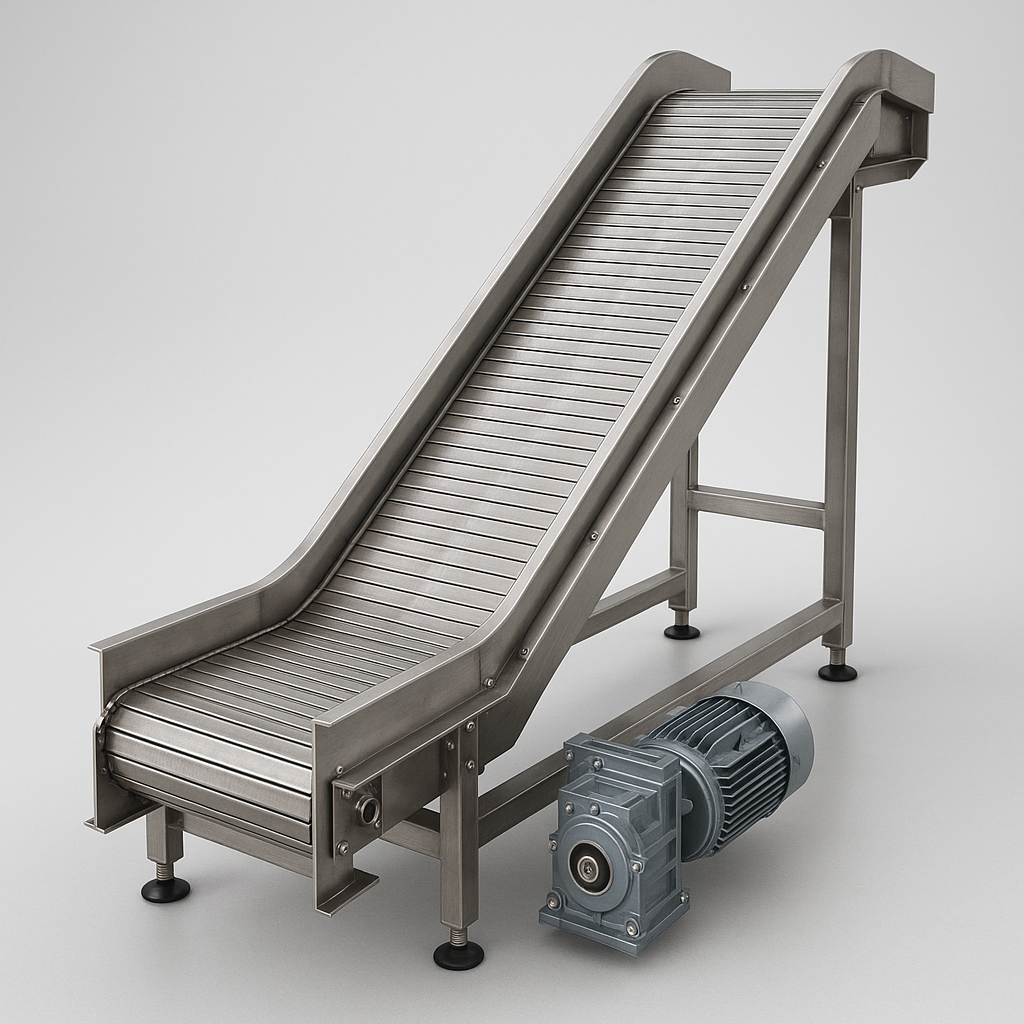 Paslanmaz Paletli Konveyör