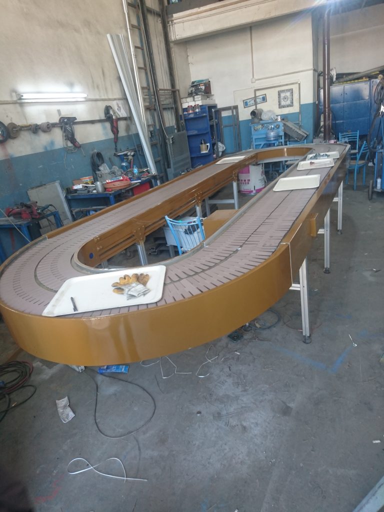 Moduler Sonsuz Dönüşlü Konveyör