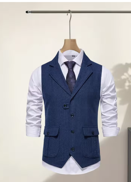 Men's Formal Waistcoat Set