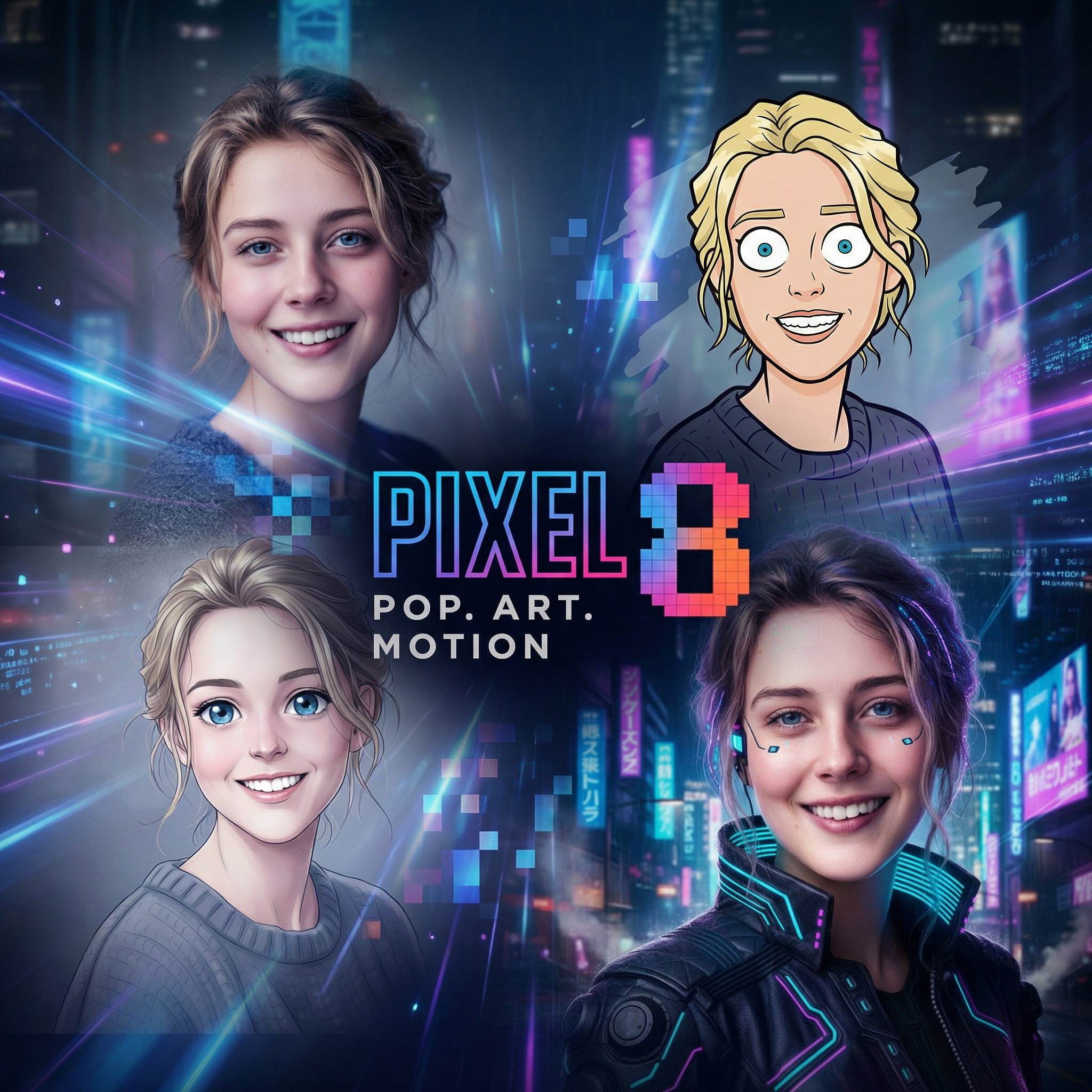 [CARTOONIFY ME!] – Custom Cartoon Portrait from Your Photo | Simpsons, Anime, Pixar & More. DIGITAL DELIVERY