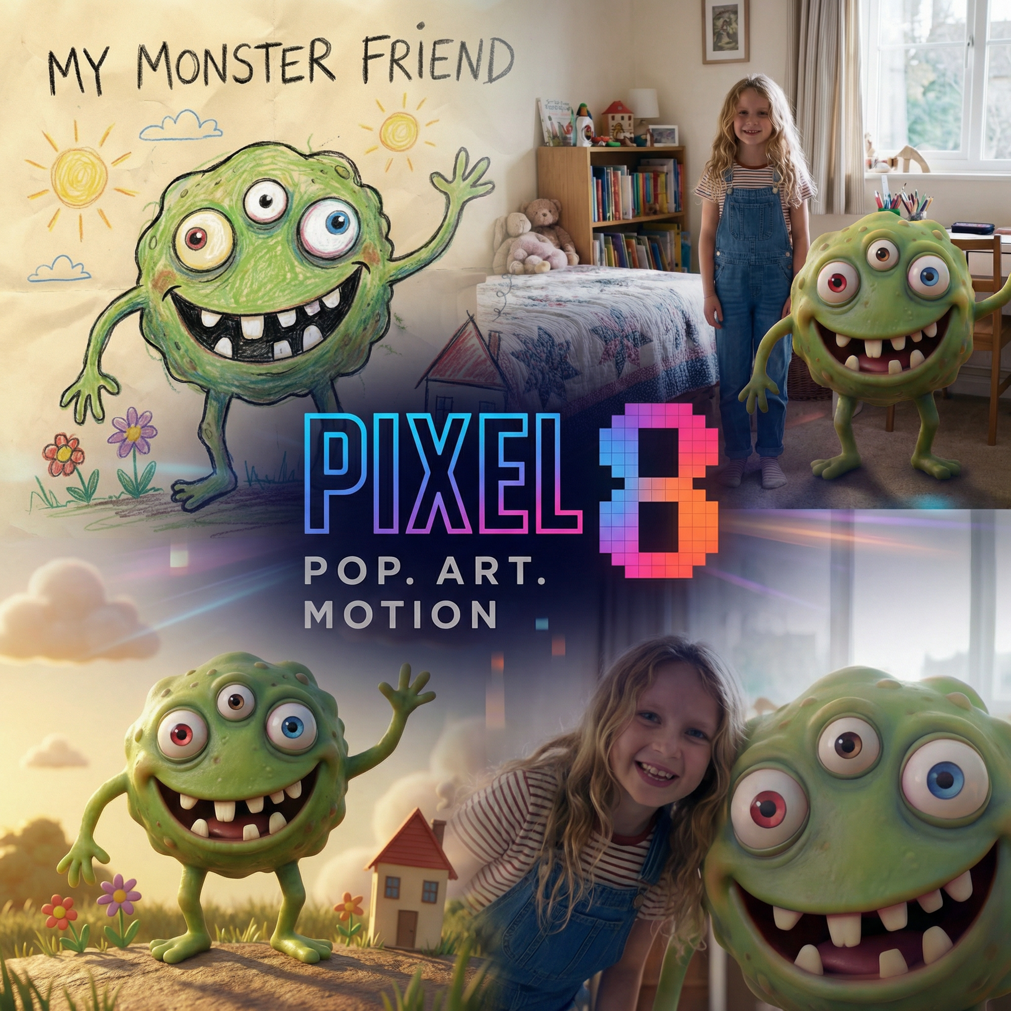 [CRAYON TO CREATION] – Bring your little ones fridge creations to life. DIGITAL DELIVERY 