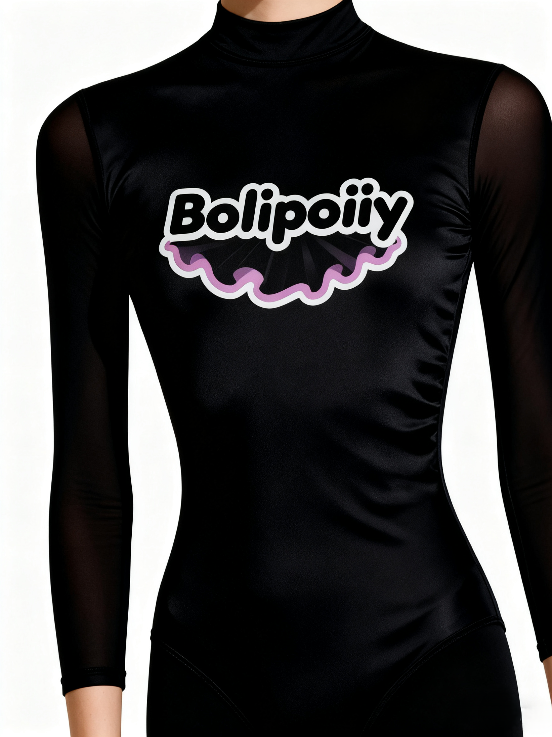 Bolipoiiy Black Bodysuit