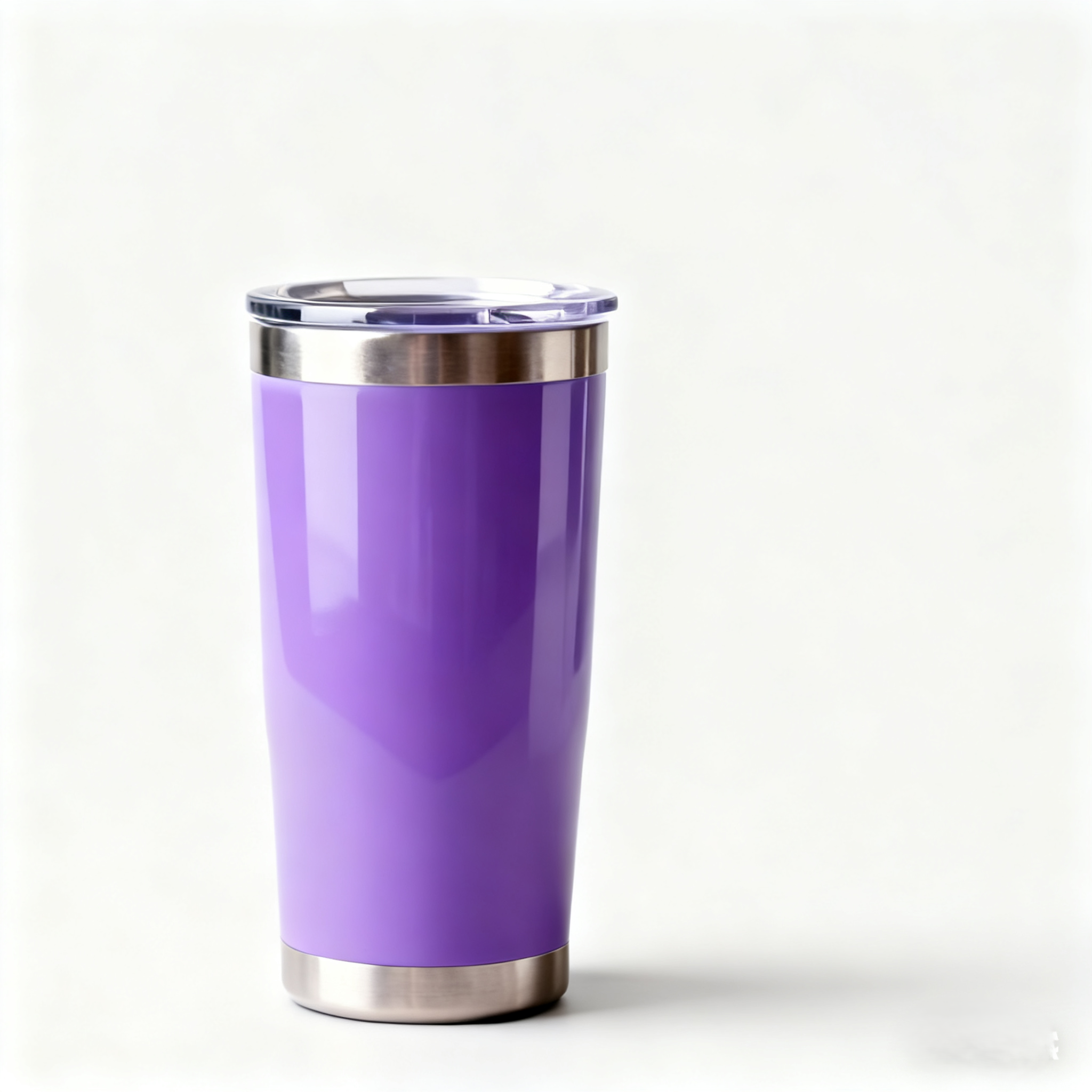 Purple Stainless Steel Tumbler