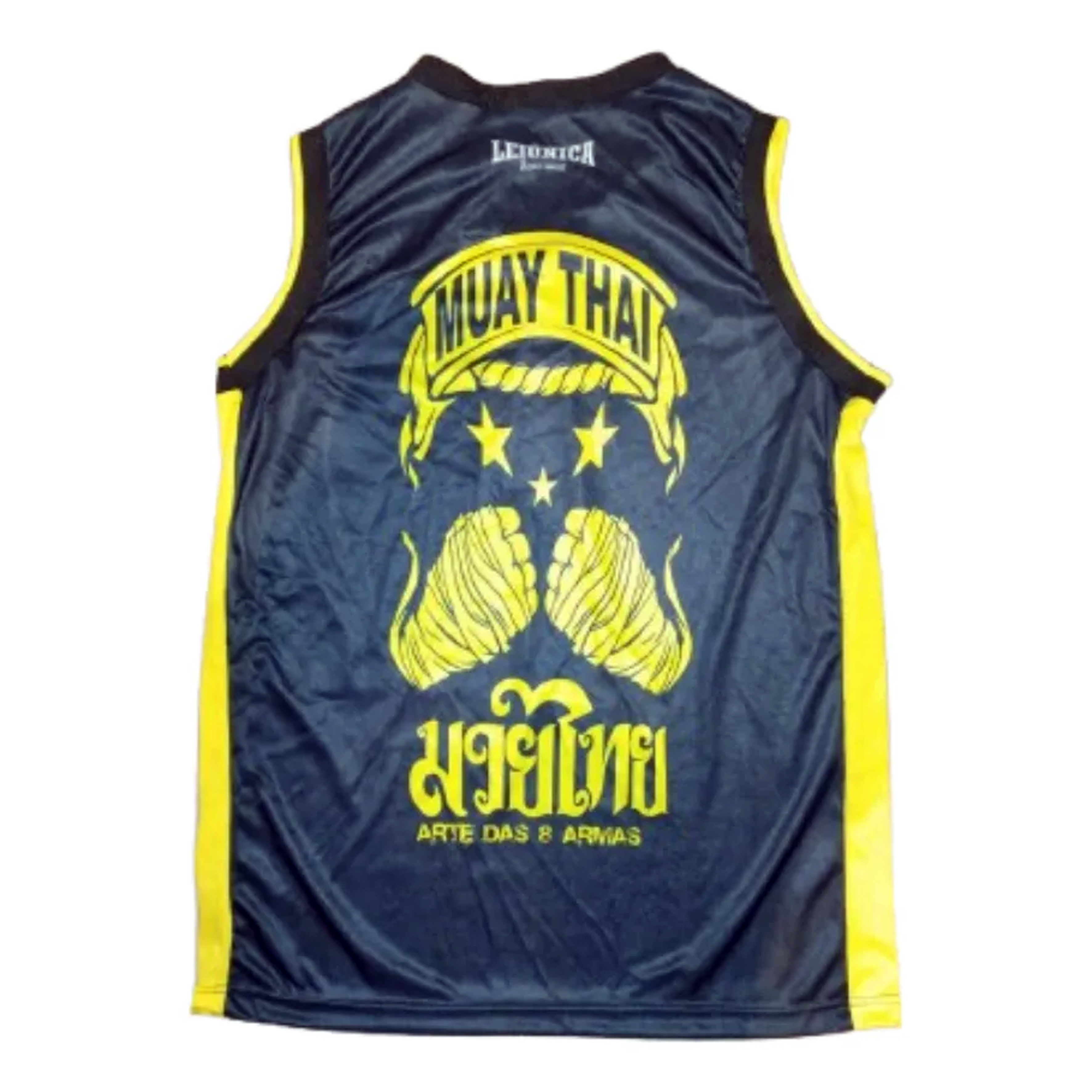 Regata Muay Thai Lei Única Dry Fit Alta Performance Treino