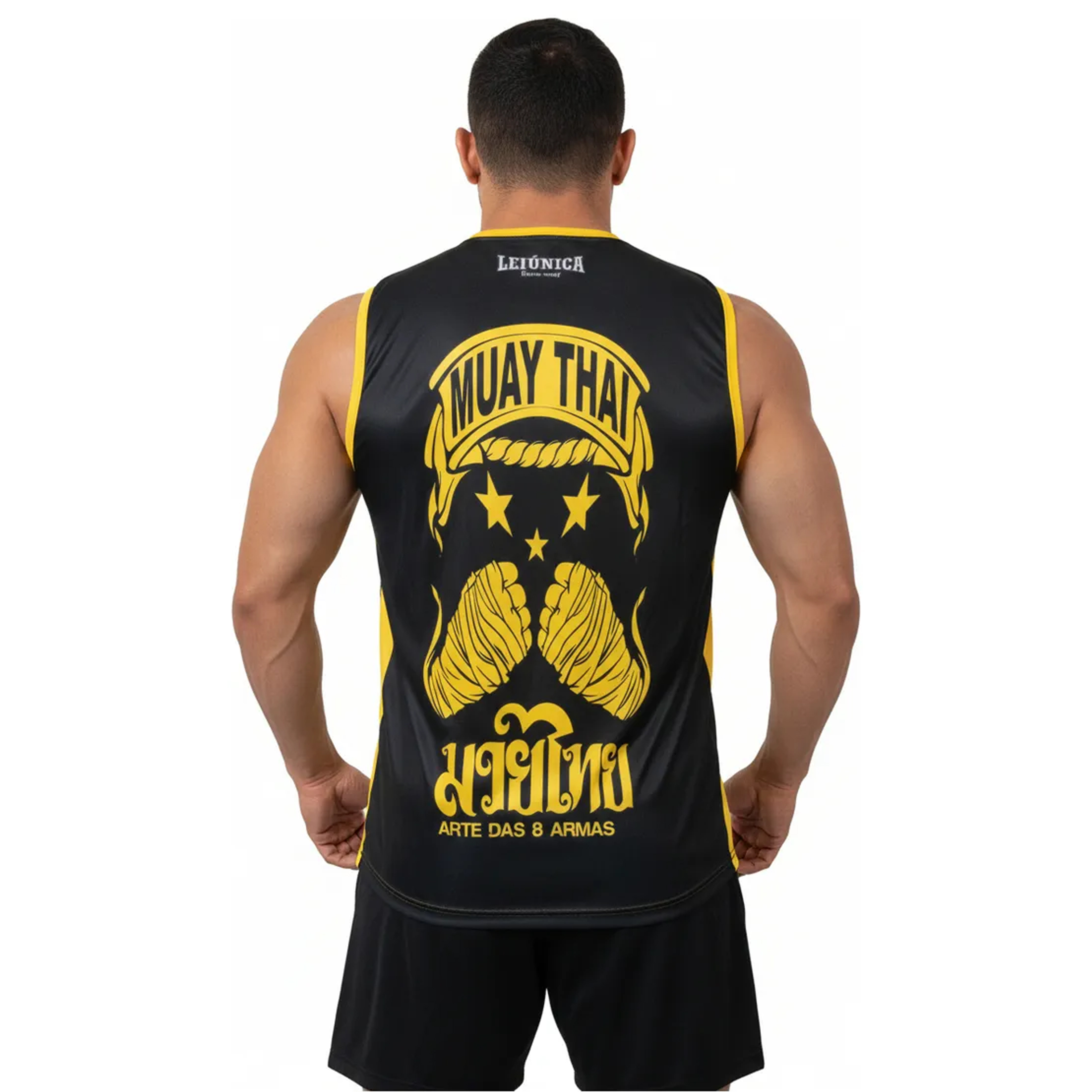 Regata Muay Thai Lei Única Dry Fit Alta Performance Treino