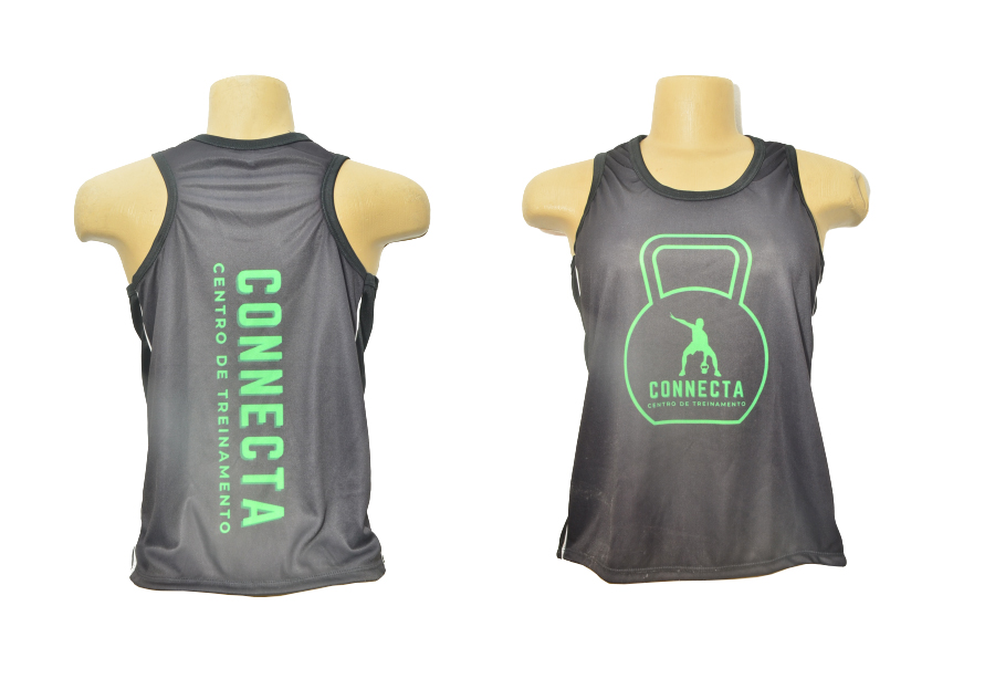 kit com 10 Regatas fight Personalizadas