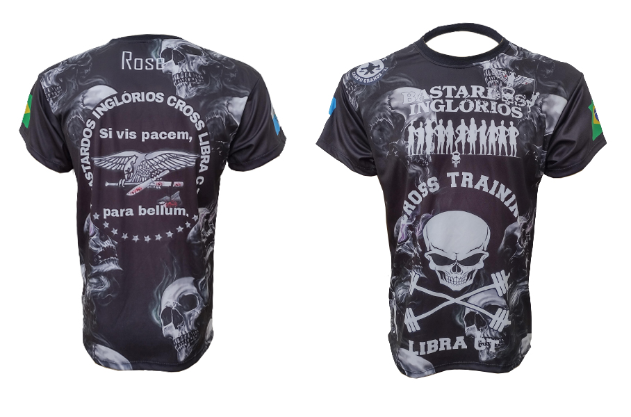 kit com 10 t-shirts personalizadas