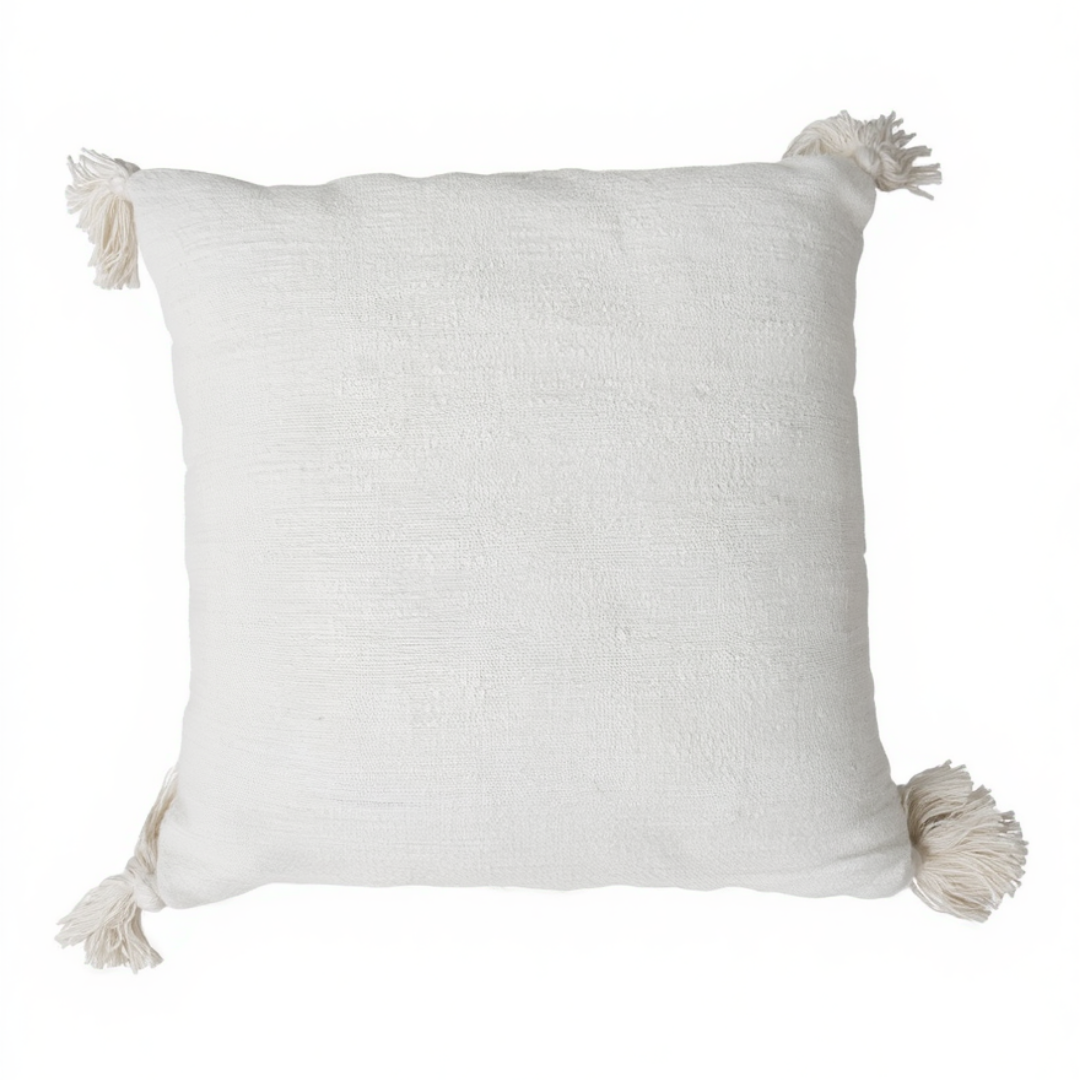 White Decorative Cushion