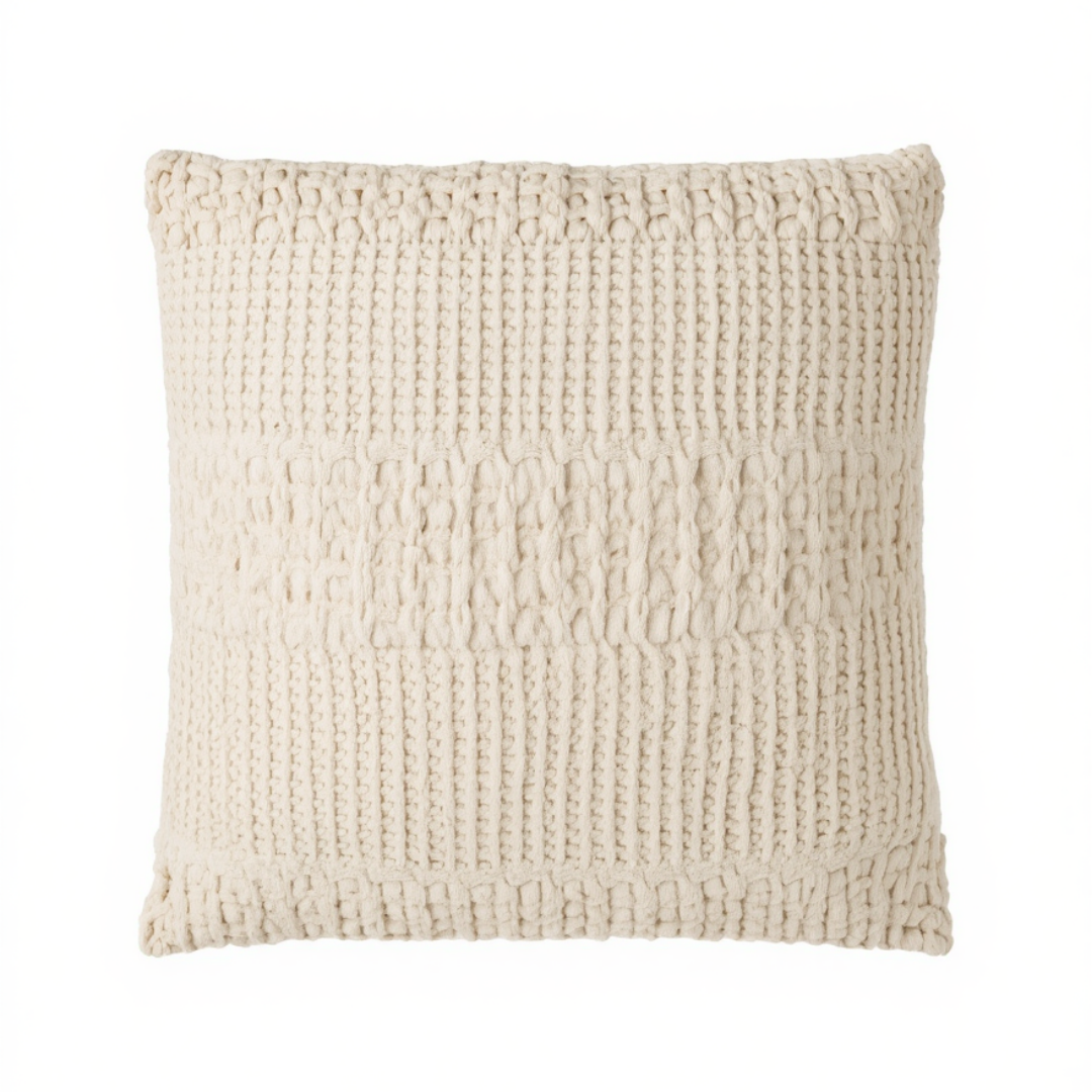 Handmade Chunky Knit Pillow