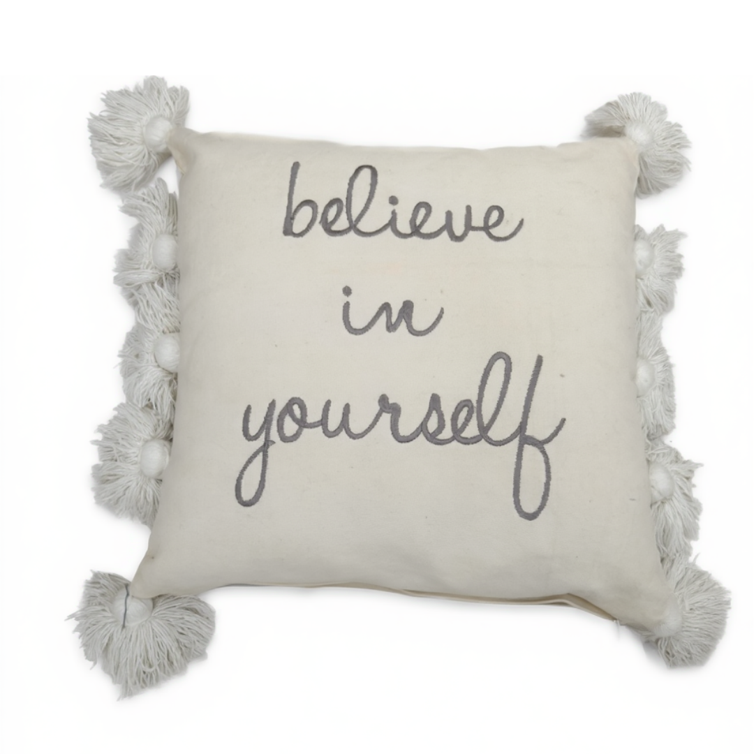 Believe In Yourself Decorative Pillow