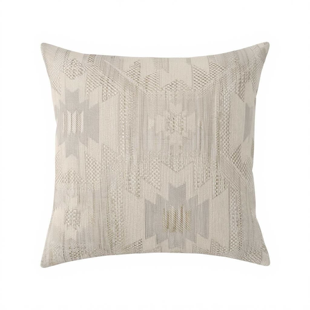 Geometric Pattern Throw Pillow