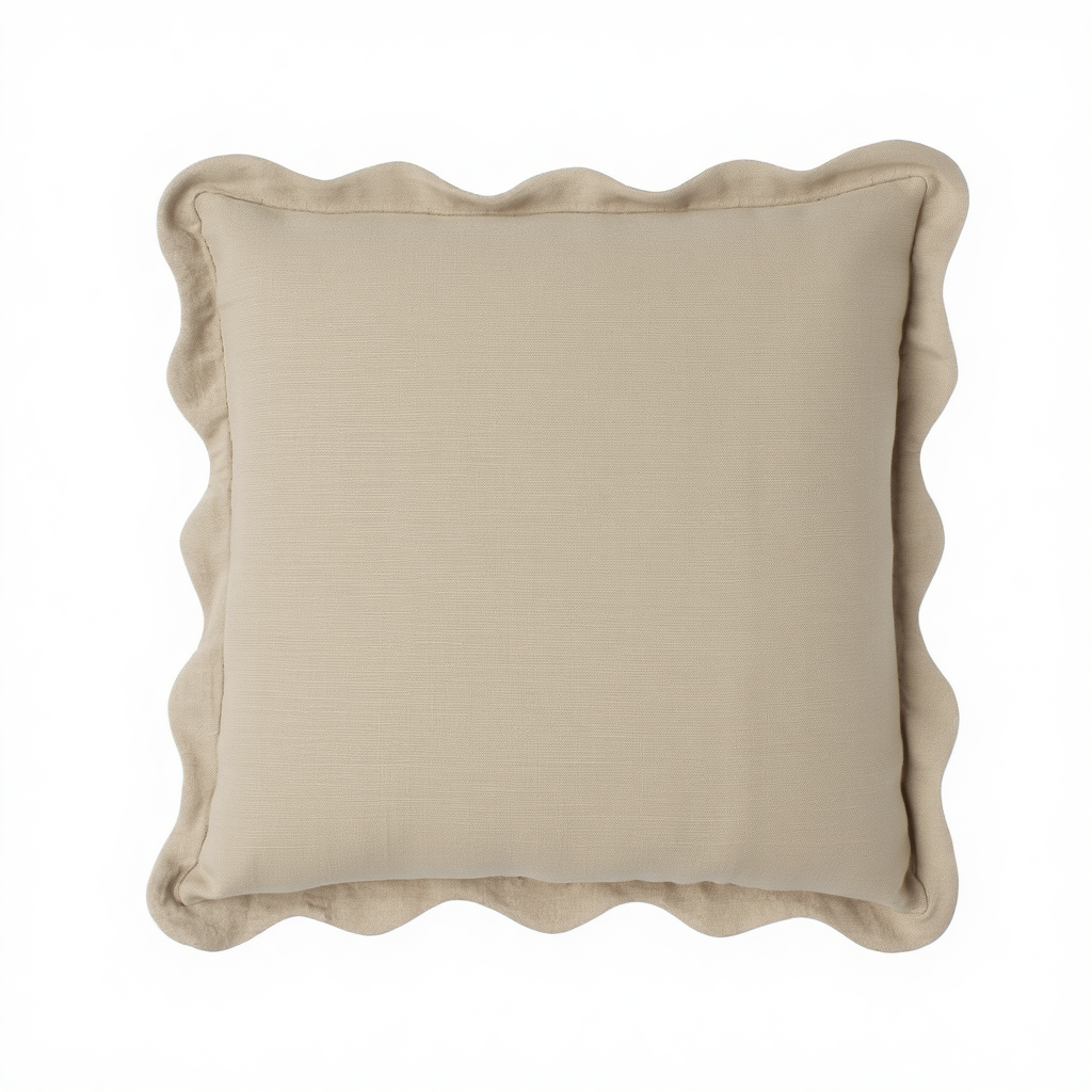 Beige Decorative Pillow
