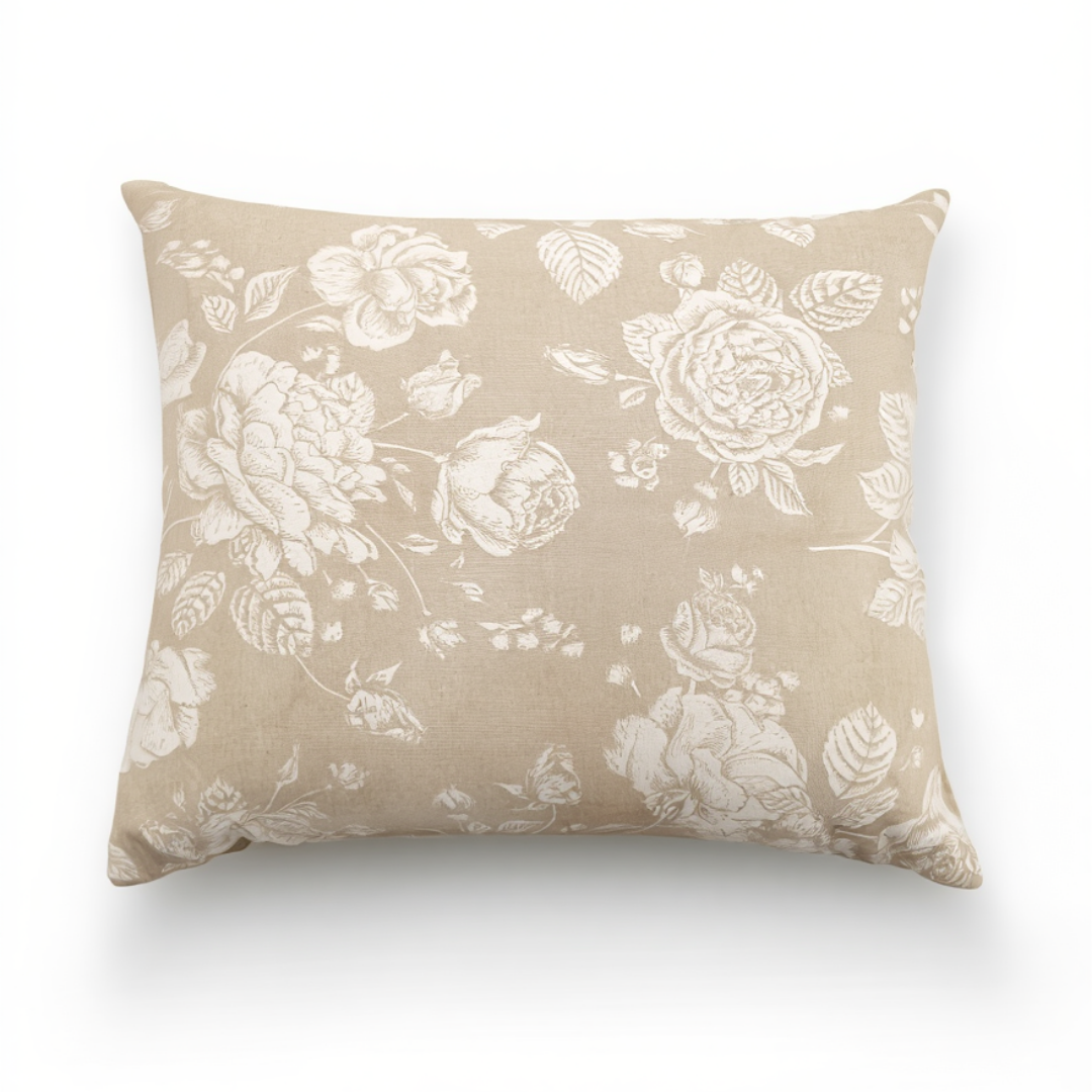 Floral Pattern Decorative Pillow