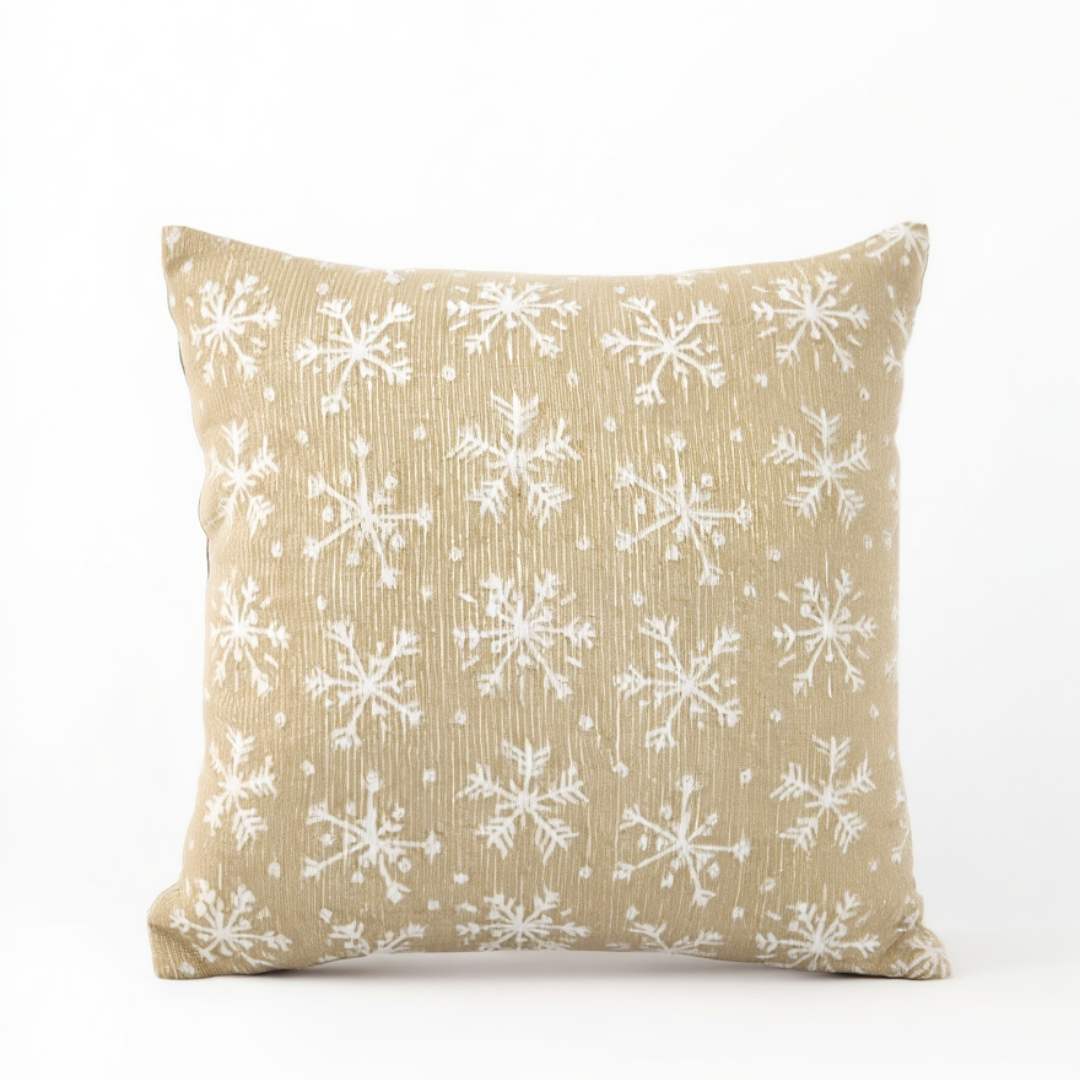 Snowflake Throw Pillow