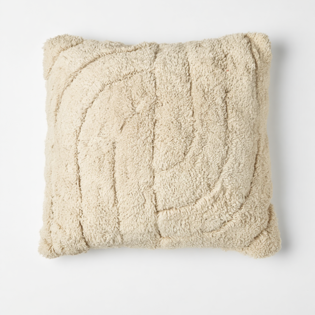 Cozy Textured Throw Pillow