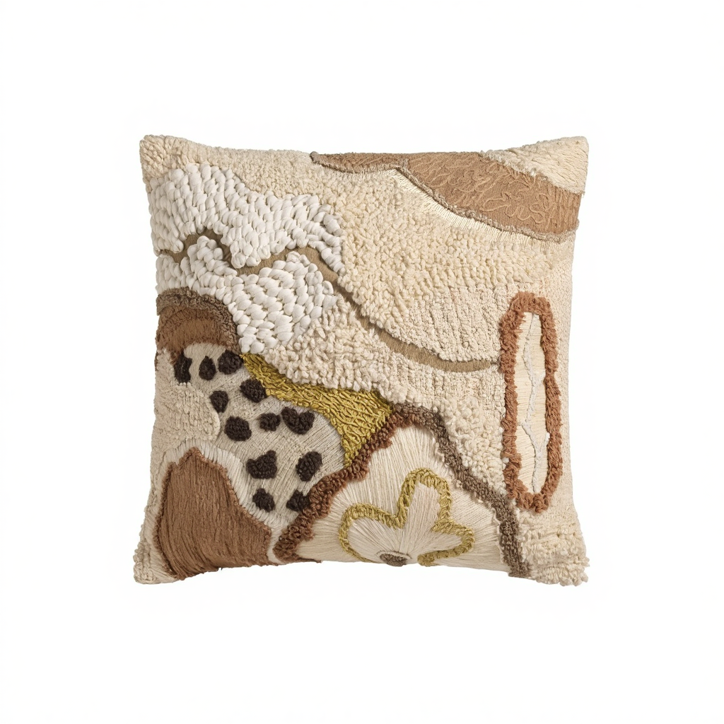 Textured Decorative Throw Pillow