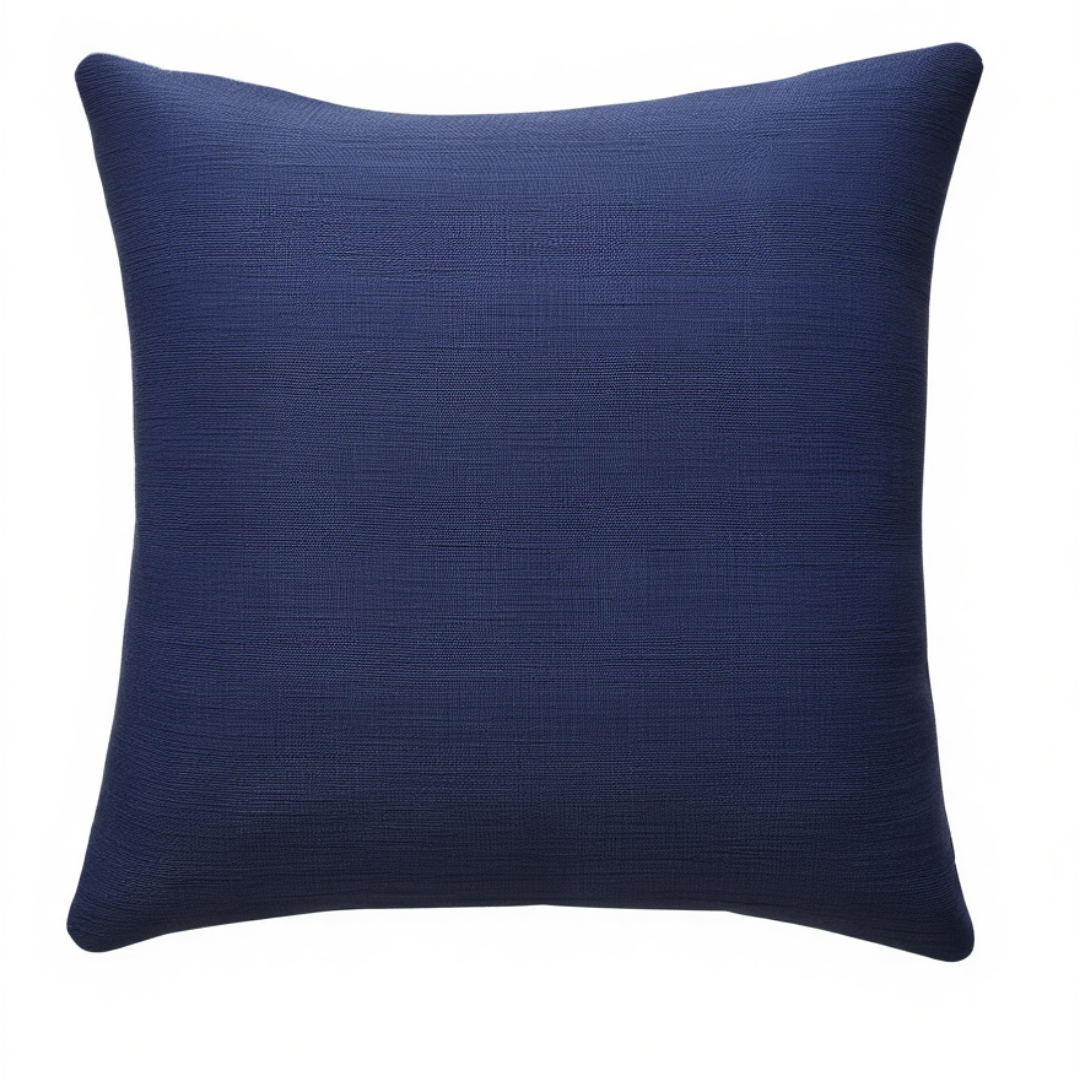 Navy Blue Decorative Pillow