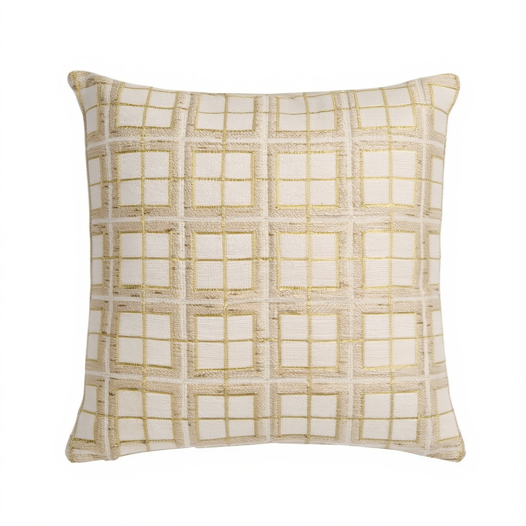 Geometric Pattern Throw Pillow