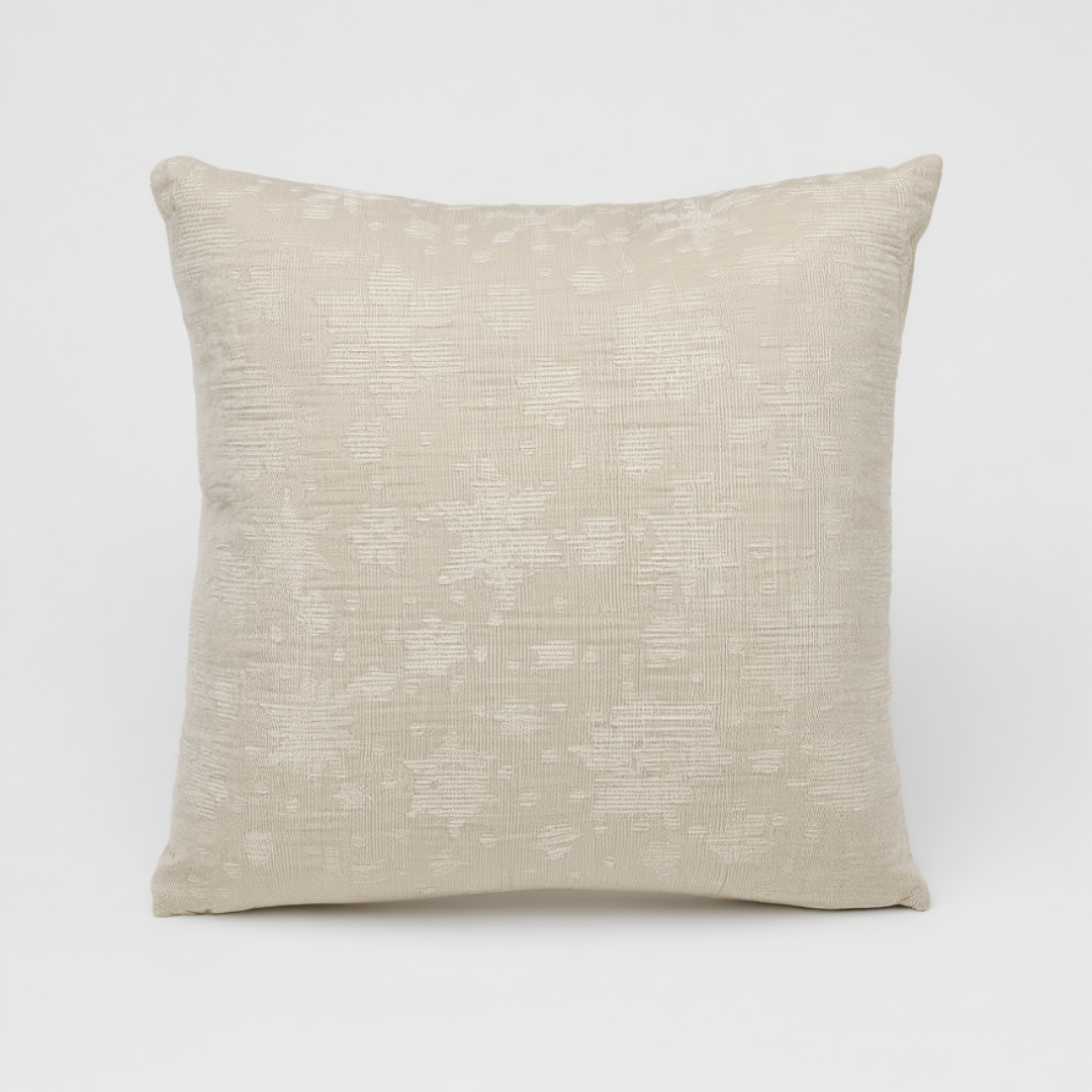 Beige Decorative Throw Pillow