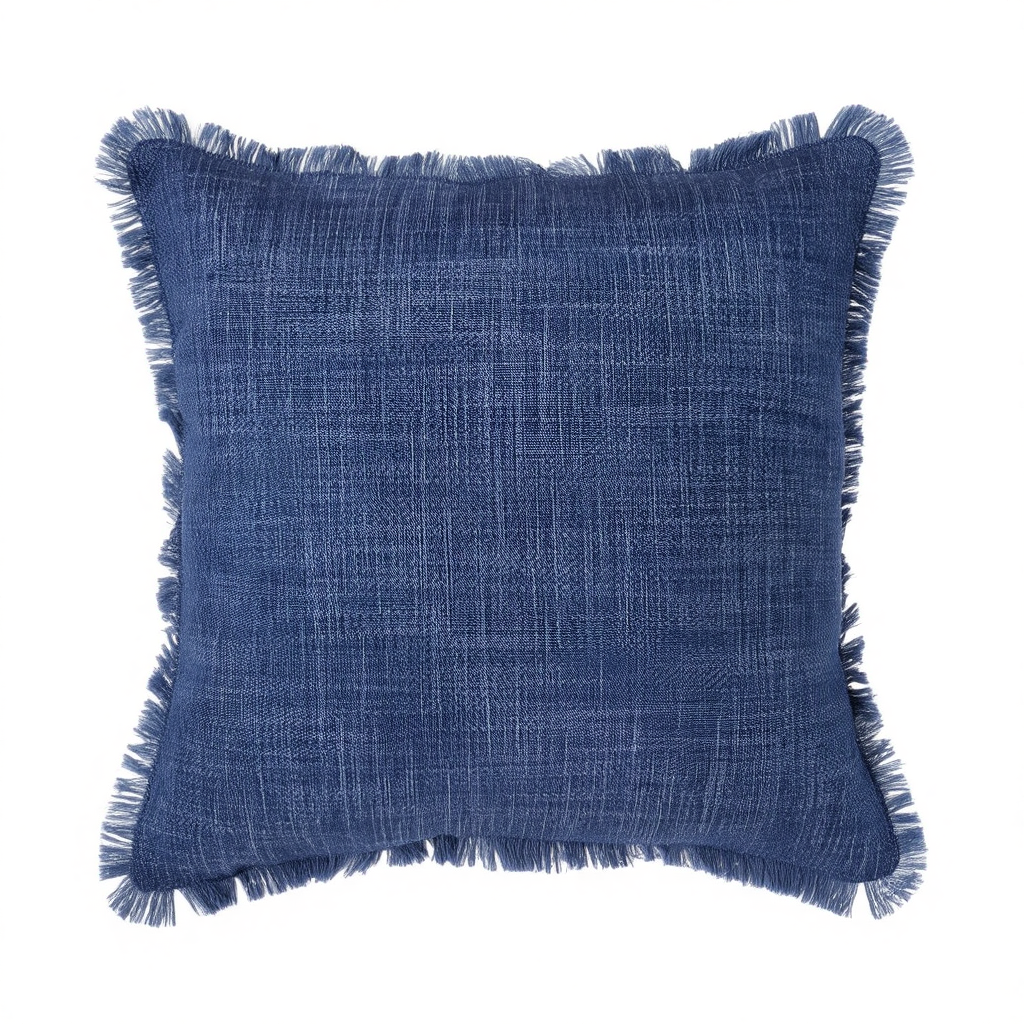 Blue Decorative Throw Pillow