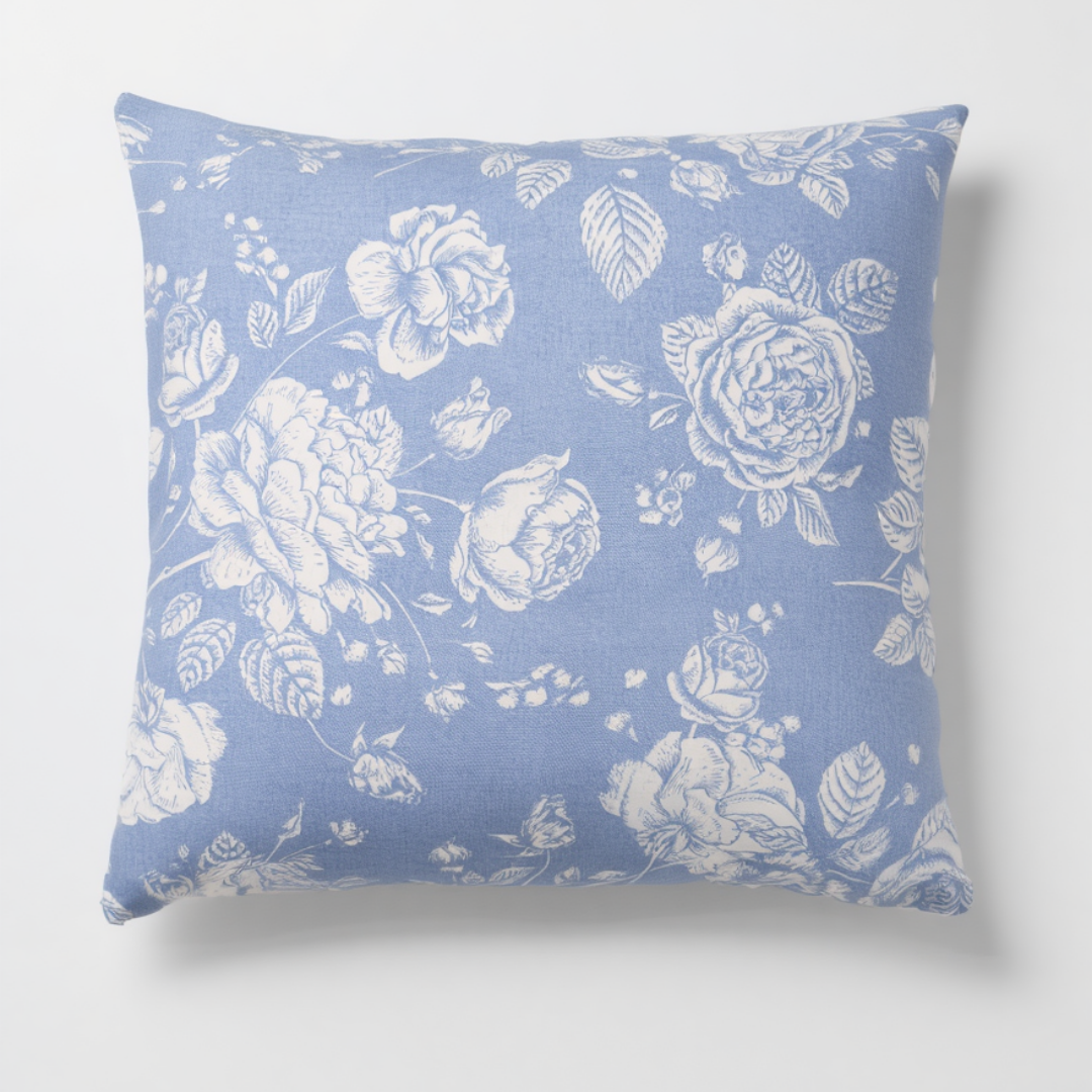 Floral Pattern Throw Pillow