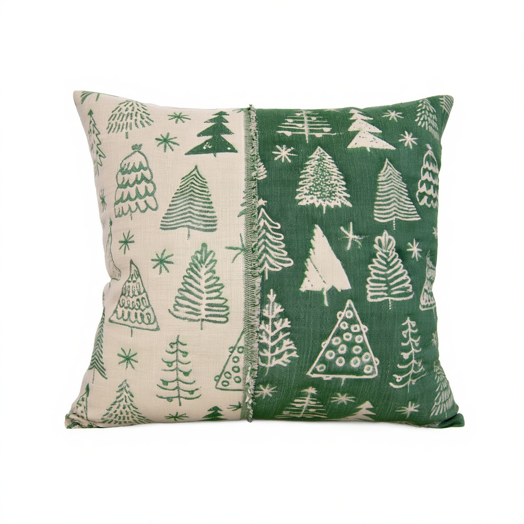 Christmas Tree Decorative Pillow