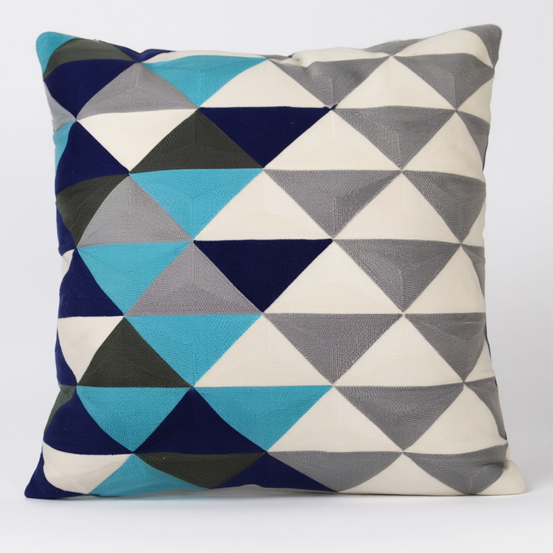 Geometric Pattern Throw Pillow