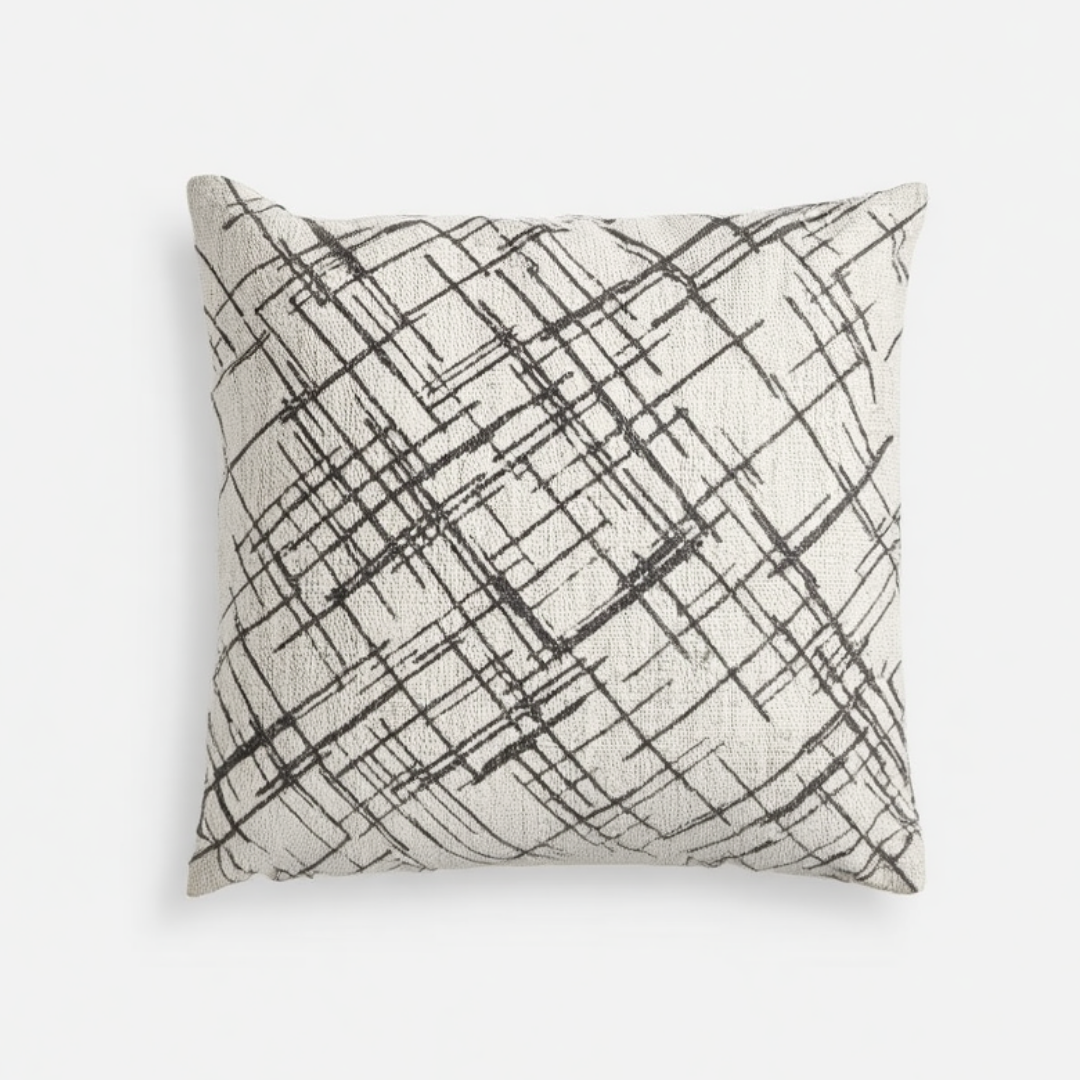 Modern Geometric Throw Pillow