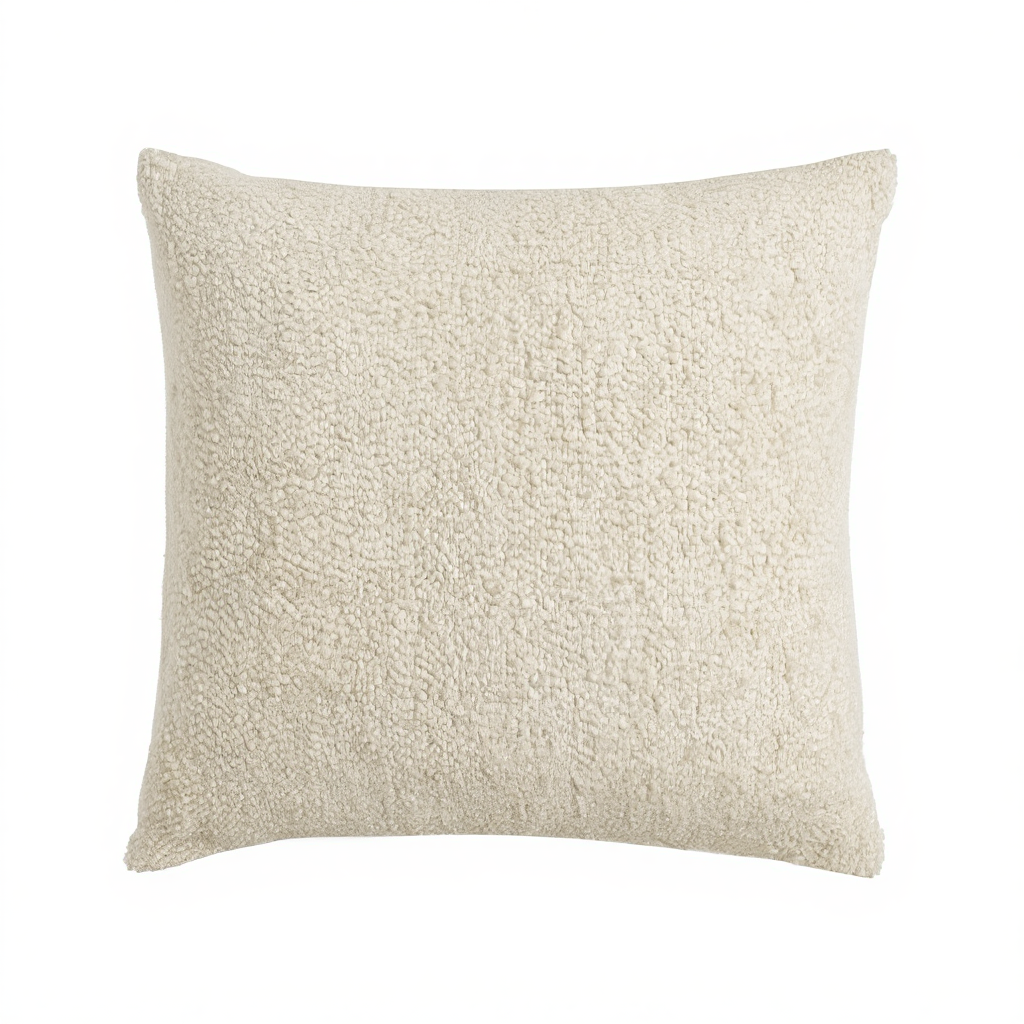 Soft Textured Throw Pillow