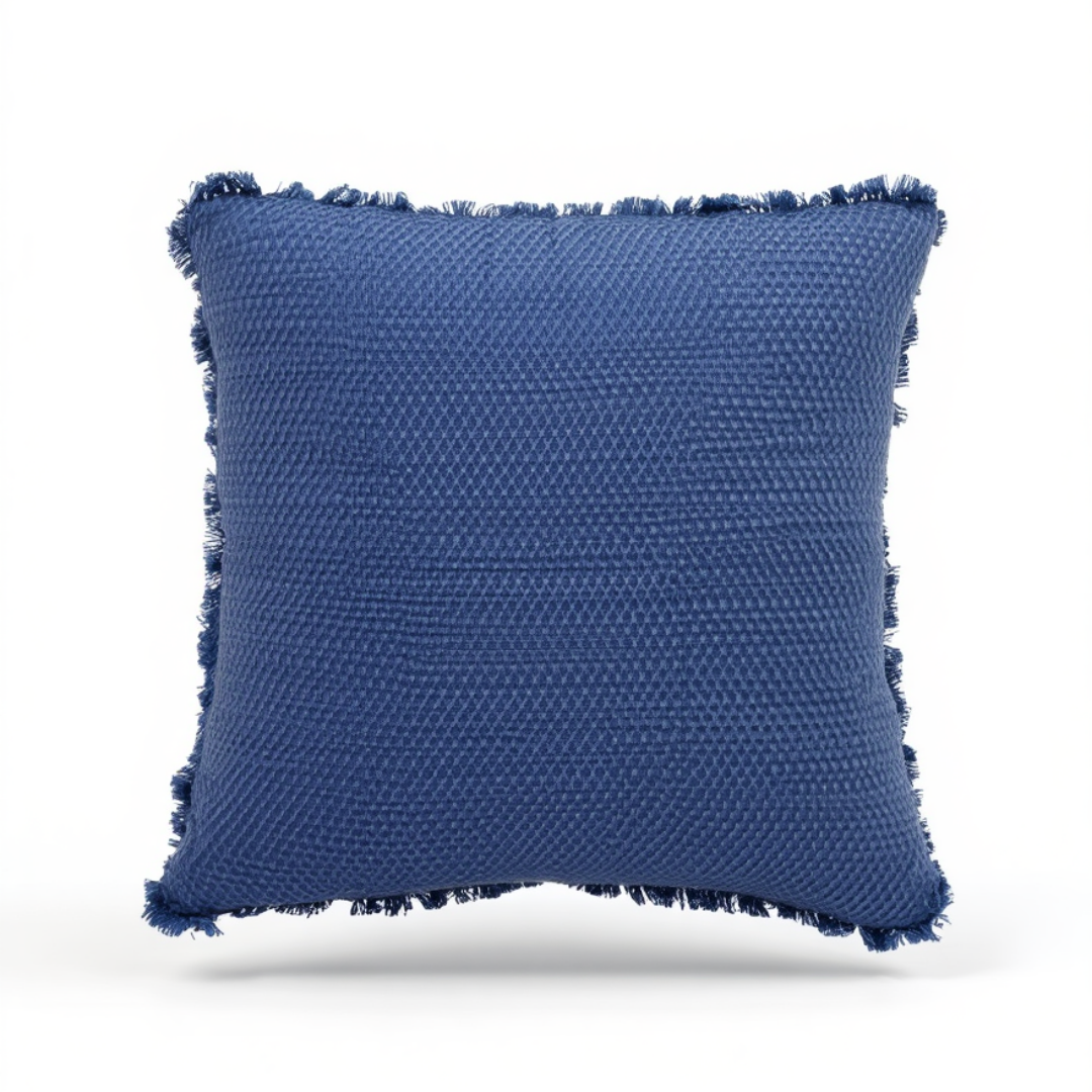 Navy Blue Decorative Pillow