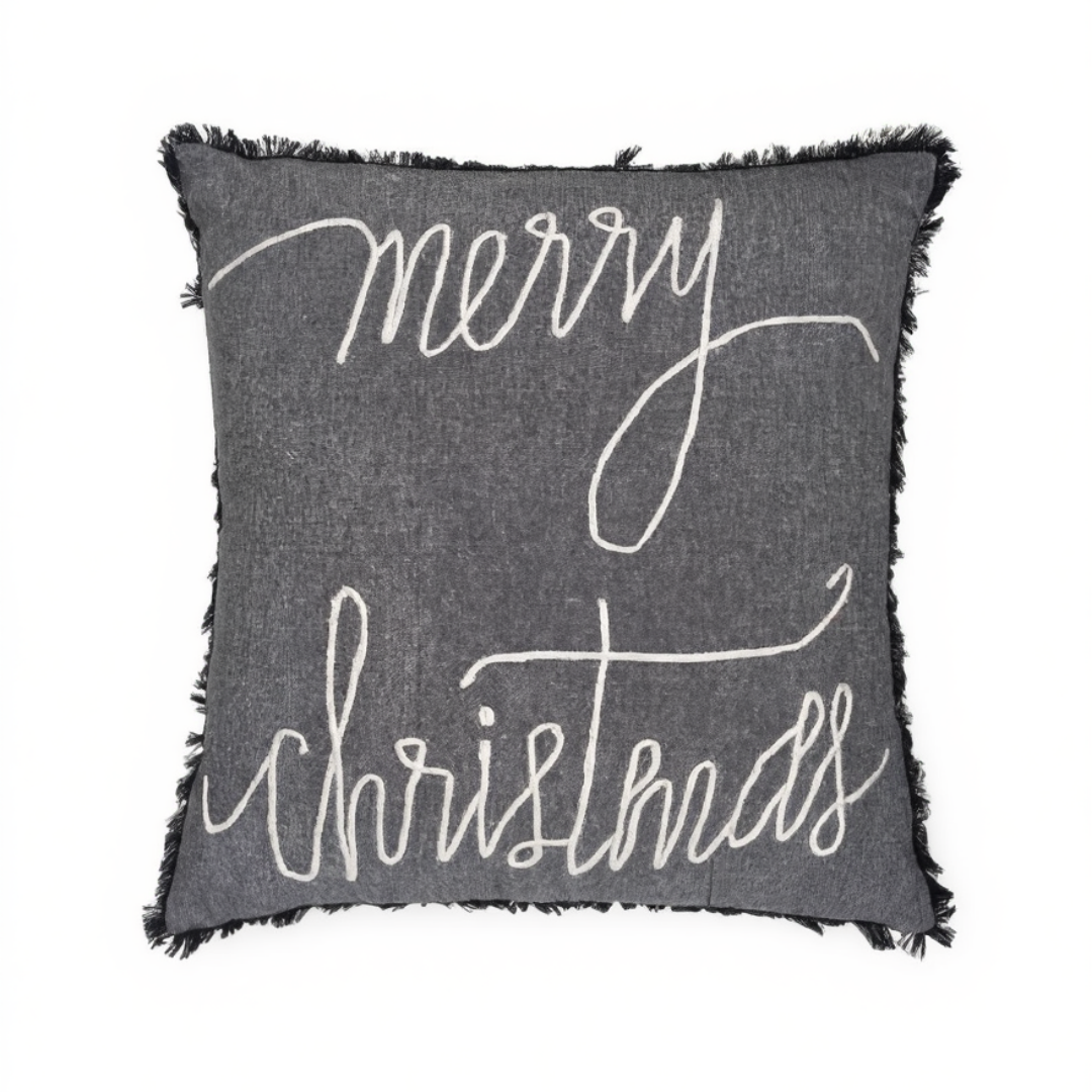 Merry Christmas Decorative Pillow