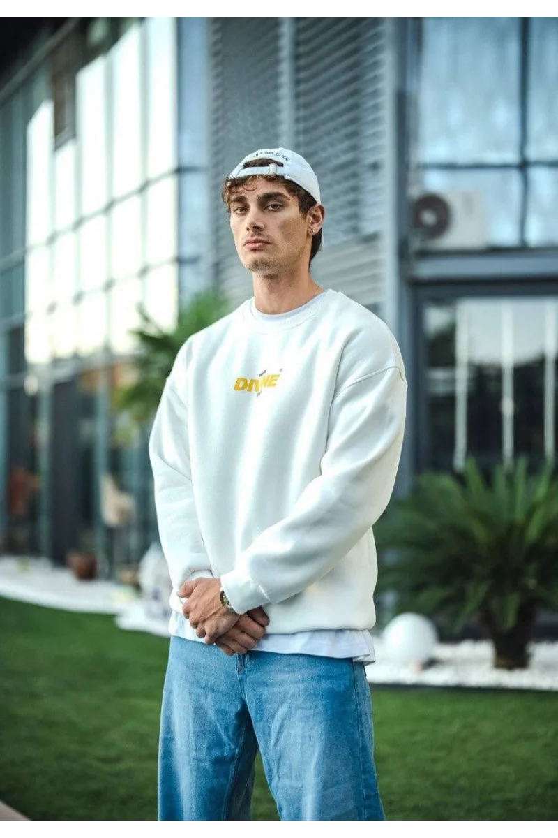 Beyaz Sweatshirt