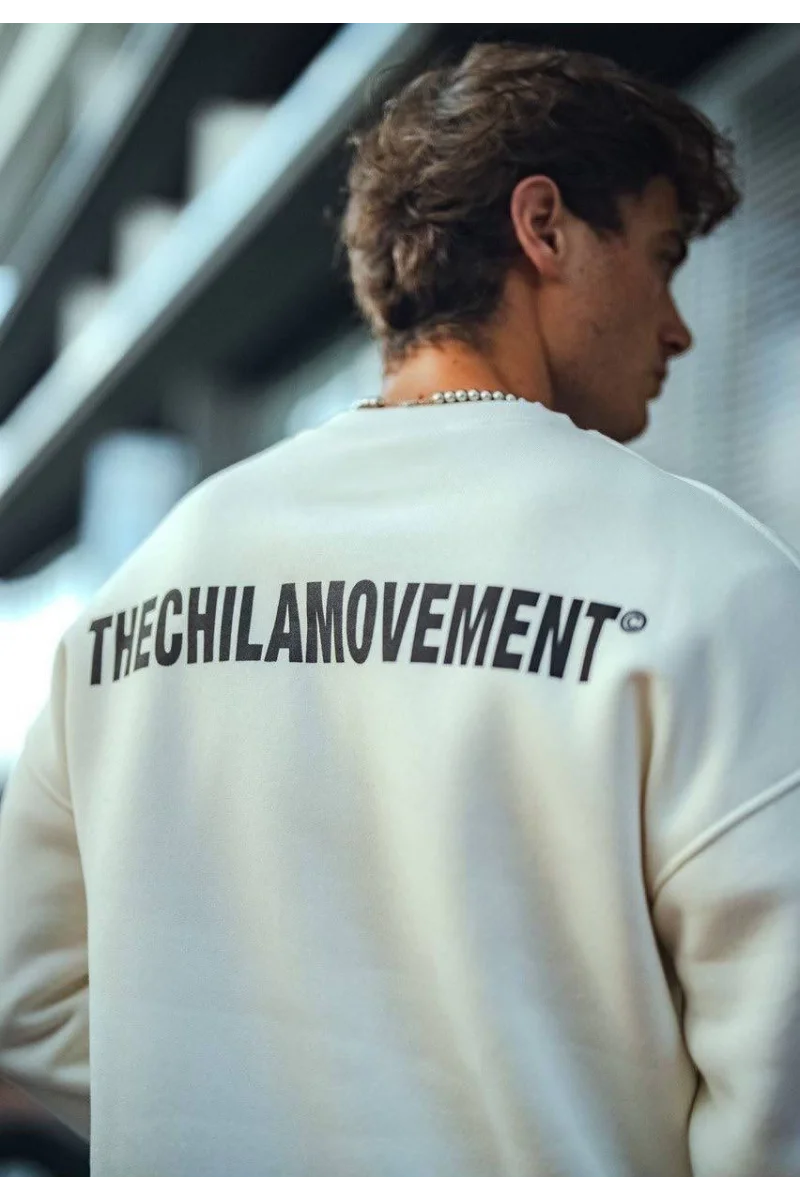 THECHILAMOVEMENT Beyaz Sweatshirt