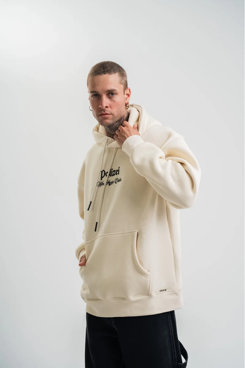 Polizei Kapüşonlu Sweatshirt