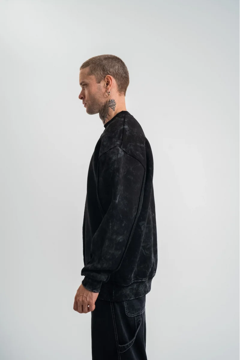 Siyah Oversize Sweatshirt