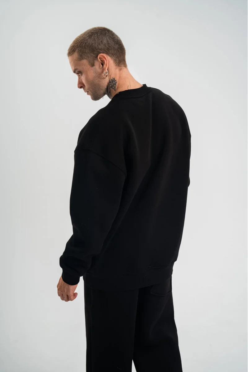 Siyah Oversize Sweatshirt