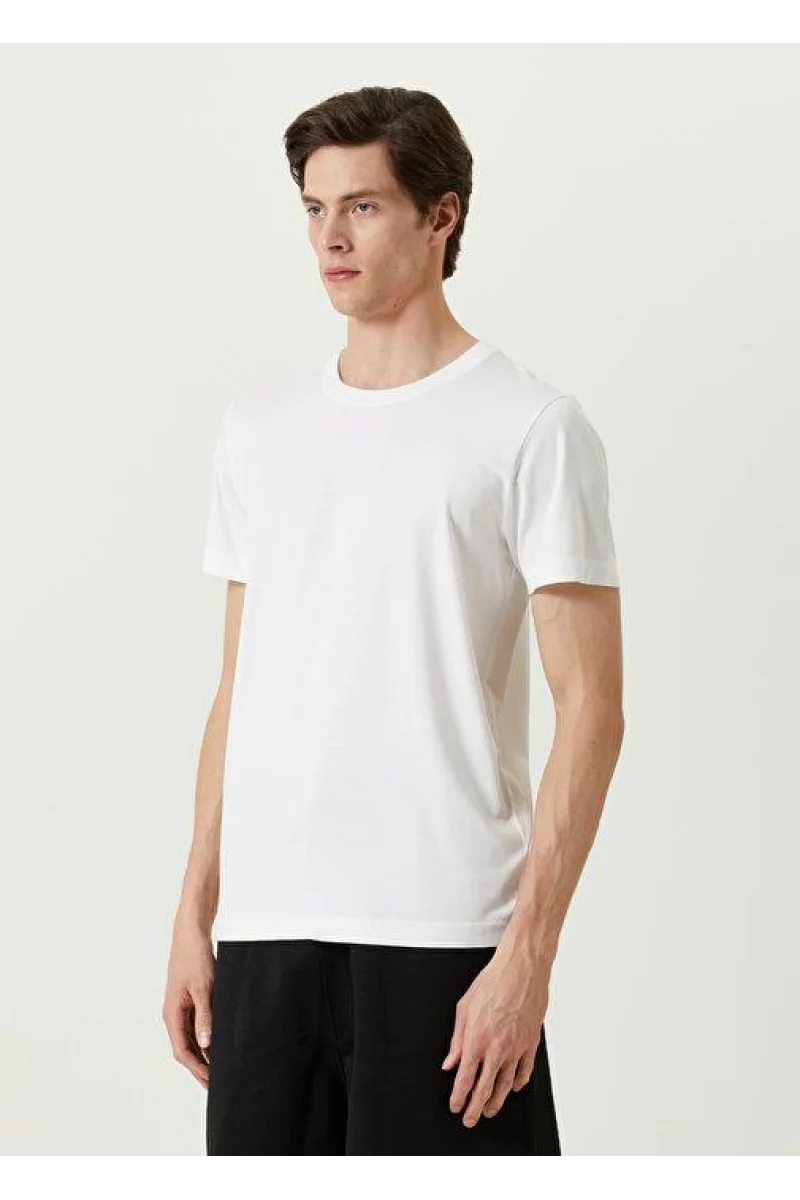 Unisex Basic Bisiklet Yaka Regular T-Shirt