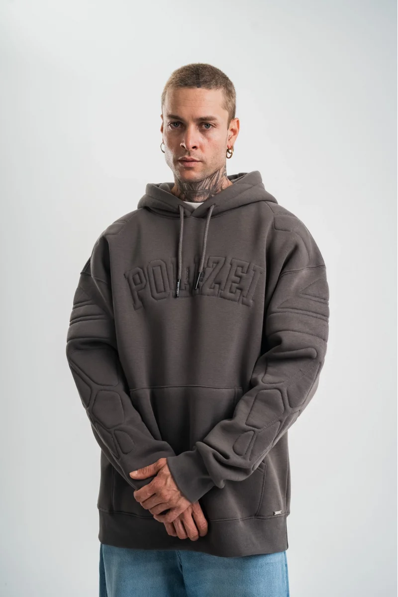 Polizei Kapüşonlu Sweatshirt