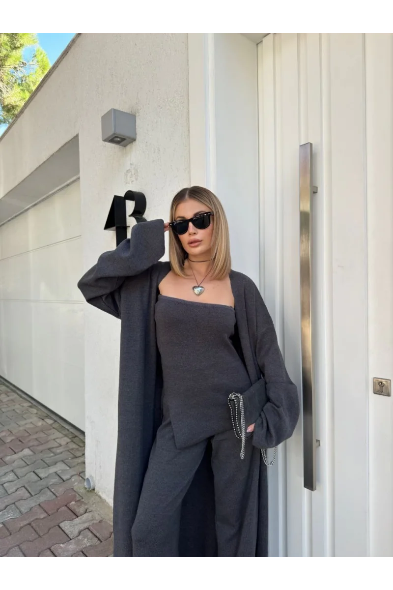 Kadın Triko Üçlü Takım - Vizyon