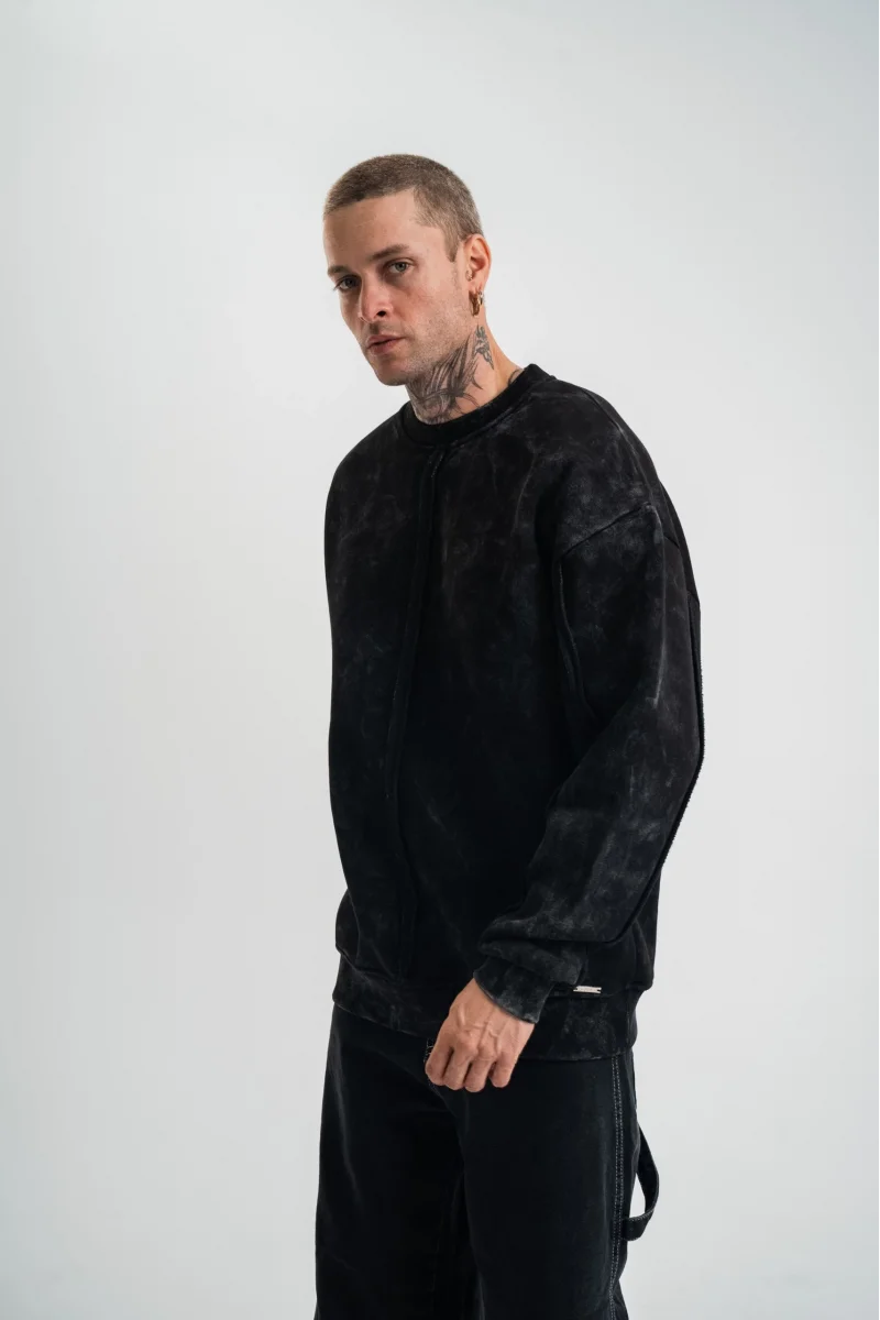 Siyah Oversize Sweatshirt