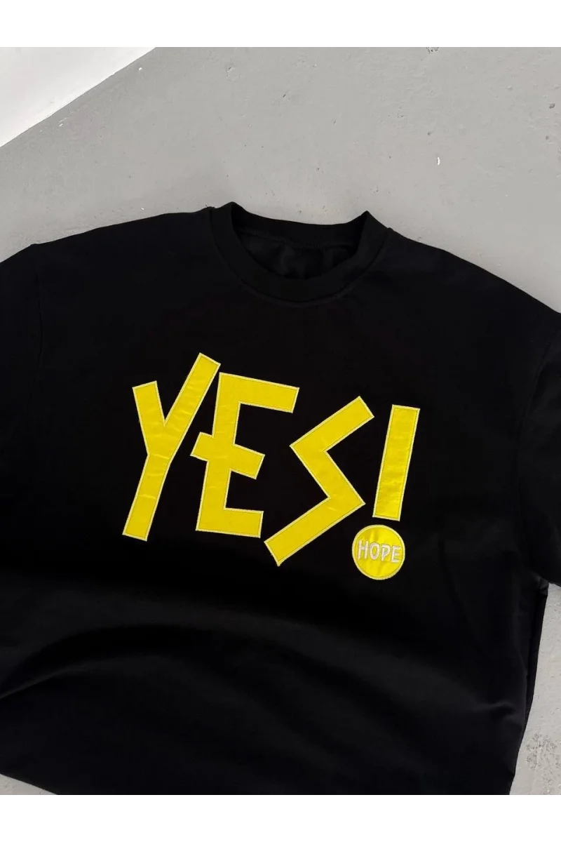 Unisex Nakış İşlemeli T-Shirt