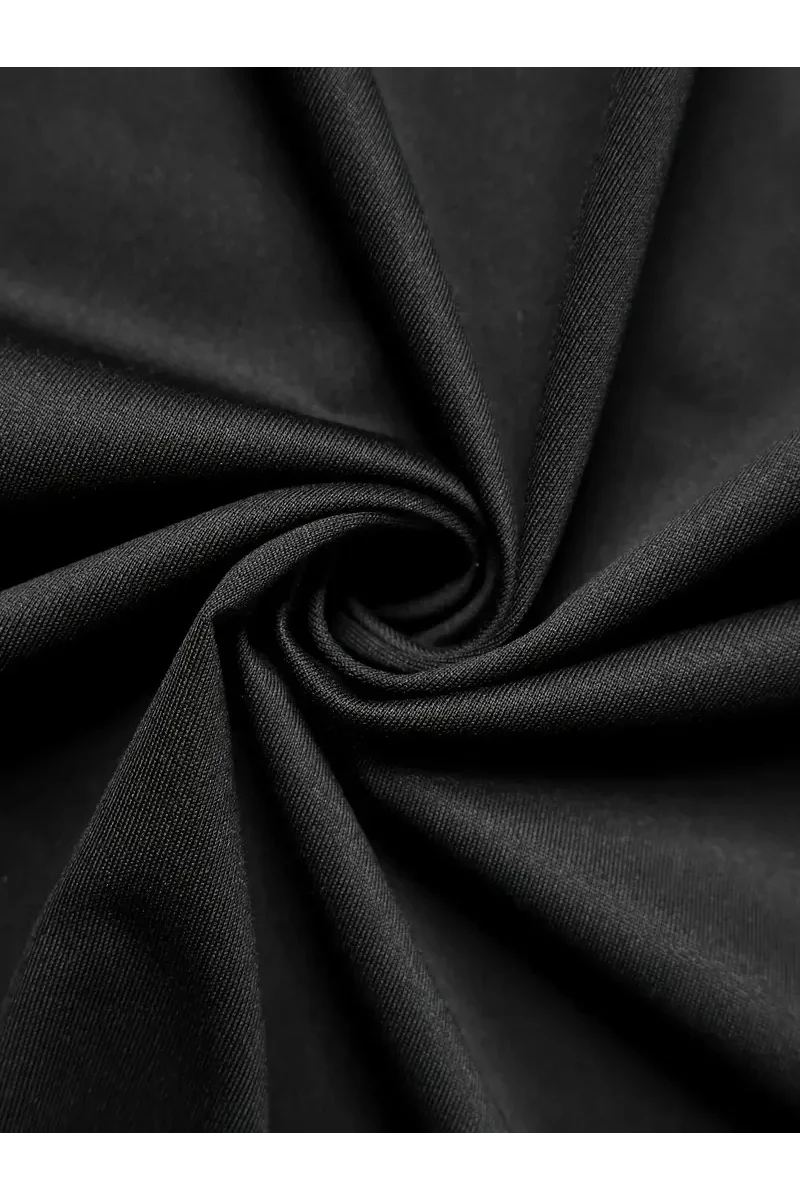 Erkek OversizeGrafik Tişört - Siyah